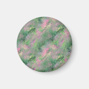 Jade Green Crystal Gel Pattern Magnet