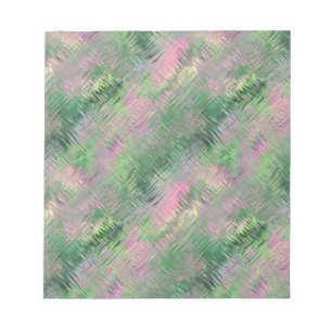 Jade Green Crystal Gel Pattern Notepad