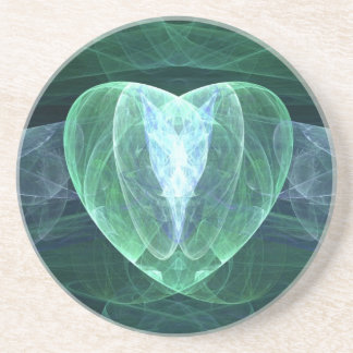 Jade Heart Coaster