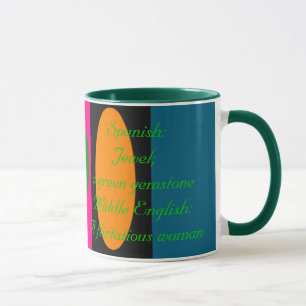Jade Meaning and Name Origin Mug