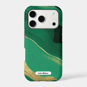 Jade Modern Aesthetic Emerald Mystic Swirl