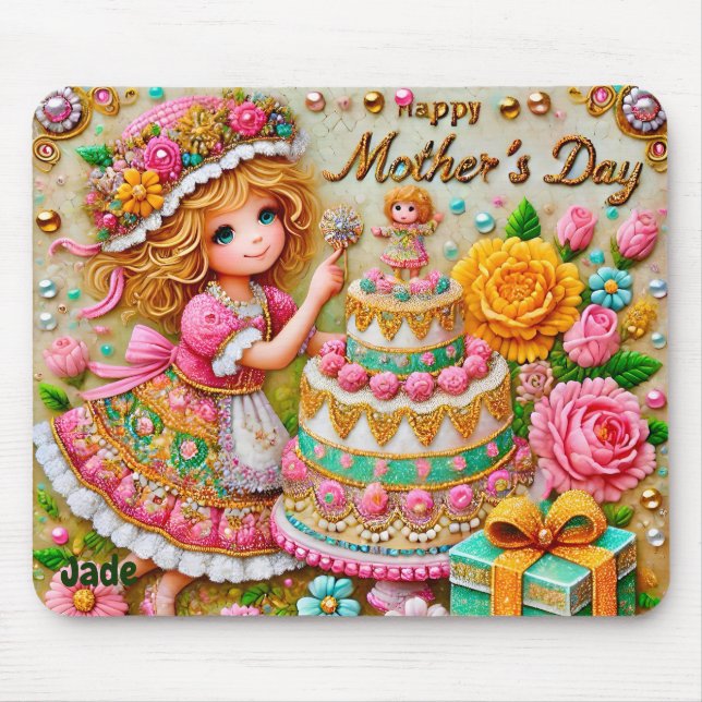 JADE ~ MOTHER'S DAY ~  MOUSE PAD (Front)