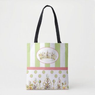 Jade Pearl Crown Tote by Heather French Henry