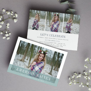 Jade   Photo Graduation Announcement & Invitation