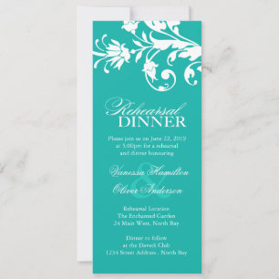 Jade Rehearsal Dinner Invitations