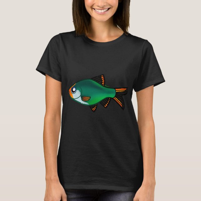 Jade Tiger Barb T-Shirt (Front)
