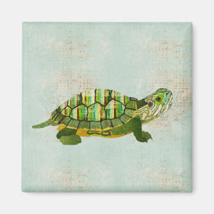 Jade Turtle Magnet