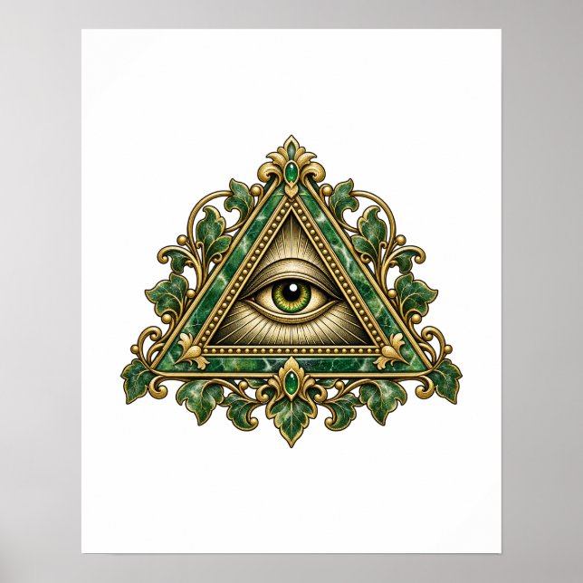 Jade Vine Eye Poster (Front)