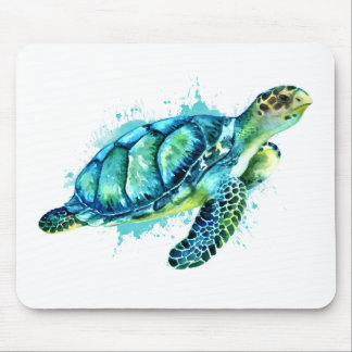 JadeTurtle Love Turtles save turtles Mouse Pad