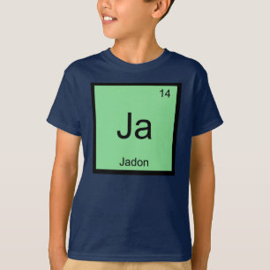 Jadon Name Chemistry Element Periodic Table T-Shirt