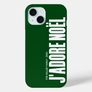 J'adore Noël! iPhone 15 Case