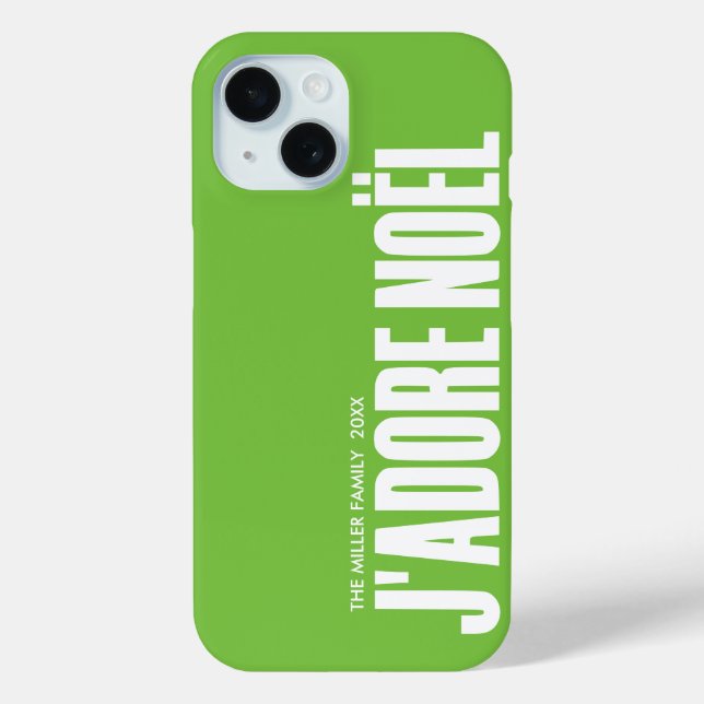 J'adore Noël! Case-Mate iPhone Case (Back)