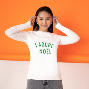 J'ADORE NOËL Love Christmas / Xmas T-Shirt