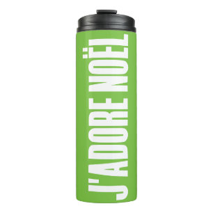 J'adore Noël! Thermal Tumbler