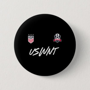Jaedyn Shaw 8 Navy Uswnt Officially Licensed 6 Cm Round Badge