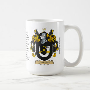 Jaeger, the Origin, the Meaning and the Crest Coffee Mug