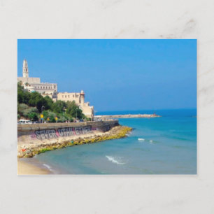 Jaffa beach postcard
