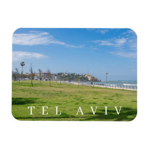 Jaffa seen from Tel Aviv fridge magnet