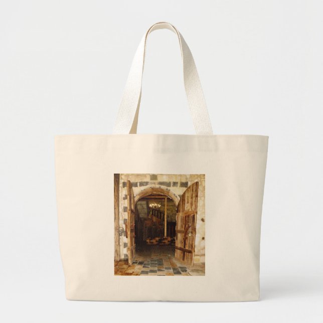 Jafra Entry Large Tote Bag (Front)