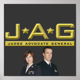 JAG Logo Harm  Mac Poster