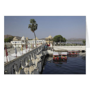 Jag Mindar Palace, Lake Pichola, Udaipur, India.