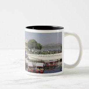 Jag Mindar Palace, Lake Pichola, Udaipur, India. Two-Tone Coffee Mug