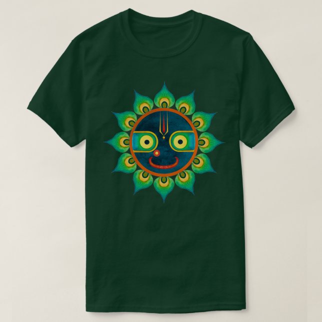 JAGANNATH MANDALA LORD OF THE UNIVERSE T-Shirt (Design Front)