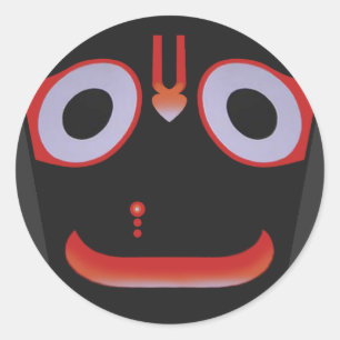 Jagannatha Classic Round Sticker