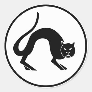 Jagdgeschwader 51 Molders 8. Staffel Classic Round Sticker