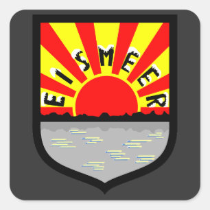 Jagdgeschwader 5 (JG 5) Gruppe I Emblem - Eismeer Square Sticker