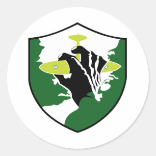 Jagdgeschwader JG 52 1. Gruppe I fruh Classic Round Sticker