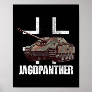 Jagdpanther Hunting Panther German Tank Destroyer  Poster