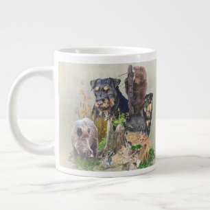  Jagdterrier Apache v. Renbrad. Sticker Coffee Mug