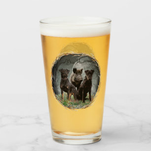 Jagdterrier ,Brave Heart  Glass