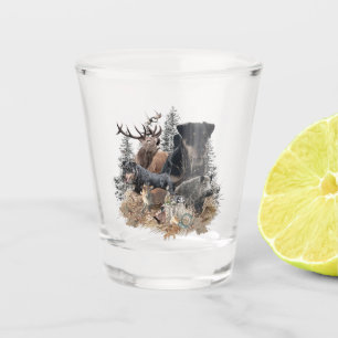 Jagdterrier ,Brave Heart Shot Glass