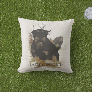Jagdterrier cushion