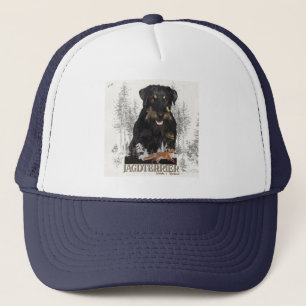 Jagdterrier Dakota v. Renbrad Faux Canvas Print Ac Trucker Hat