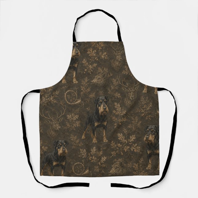 Jagdterrier- Hunting dog  Apron (Front)