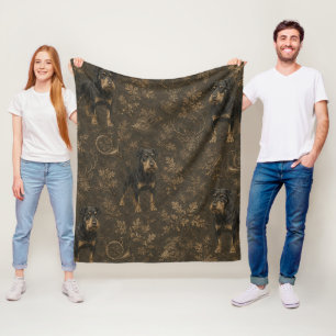 Jagdterrier- Hunting dog Fleece Blanket