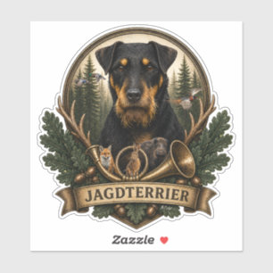 Jagdterrier ,  Hunting Logo
