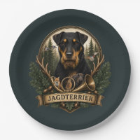 Jagdterrier , Hunting Logo