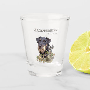 Jagdterrier shot glass