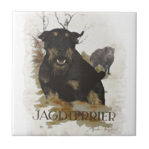 Jagdterrier T-Shirt Coffee Mug Ceramic Ornament Be Tile