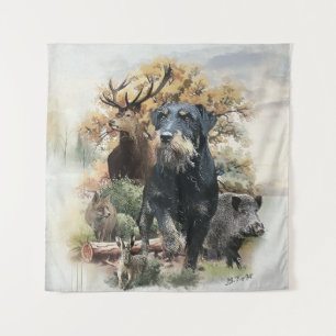 Jagdterrier tapestry