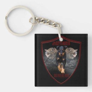 Jagdterrier Tapestry Poster Acrylic Print Key Ring