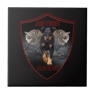 Jagdterrier Tapestry Poster Acrylic Print Keychain Ceramic Tile