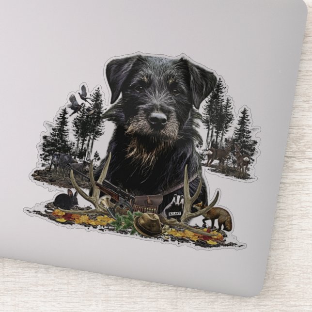 Jagdterrier -  versatile hunting dog   (Detail)