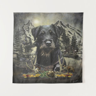 Jagdterrier -  versatile hunting dog tapestry
