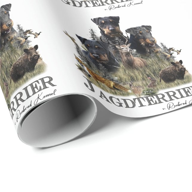 Jagdterrier  wrapping paper (Roll Corner)