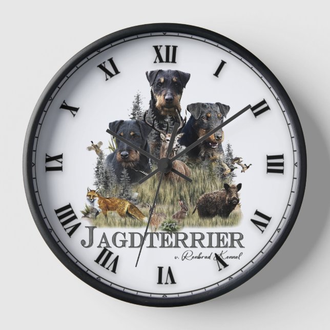 Jagdterriers v. Renbrad Kennel  Clock (Front)